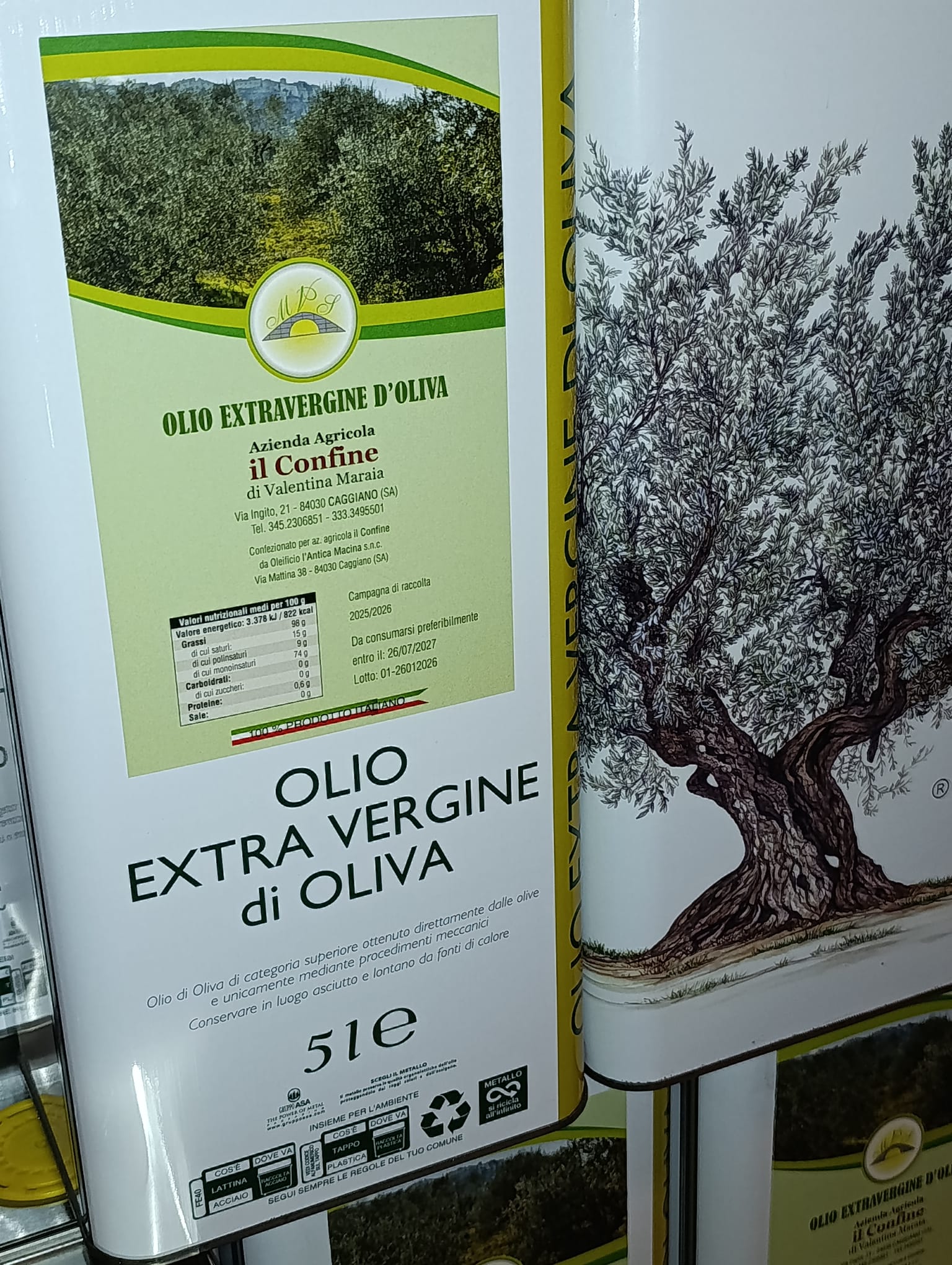 Olio extravergine di oliva 5lt - immagine 4